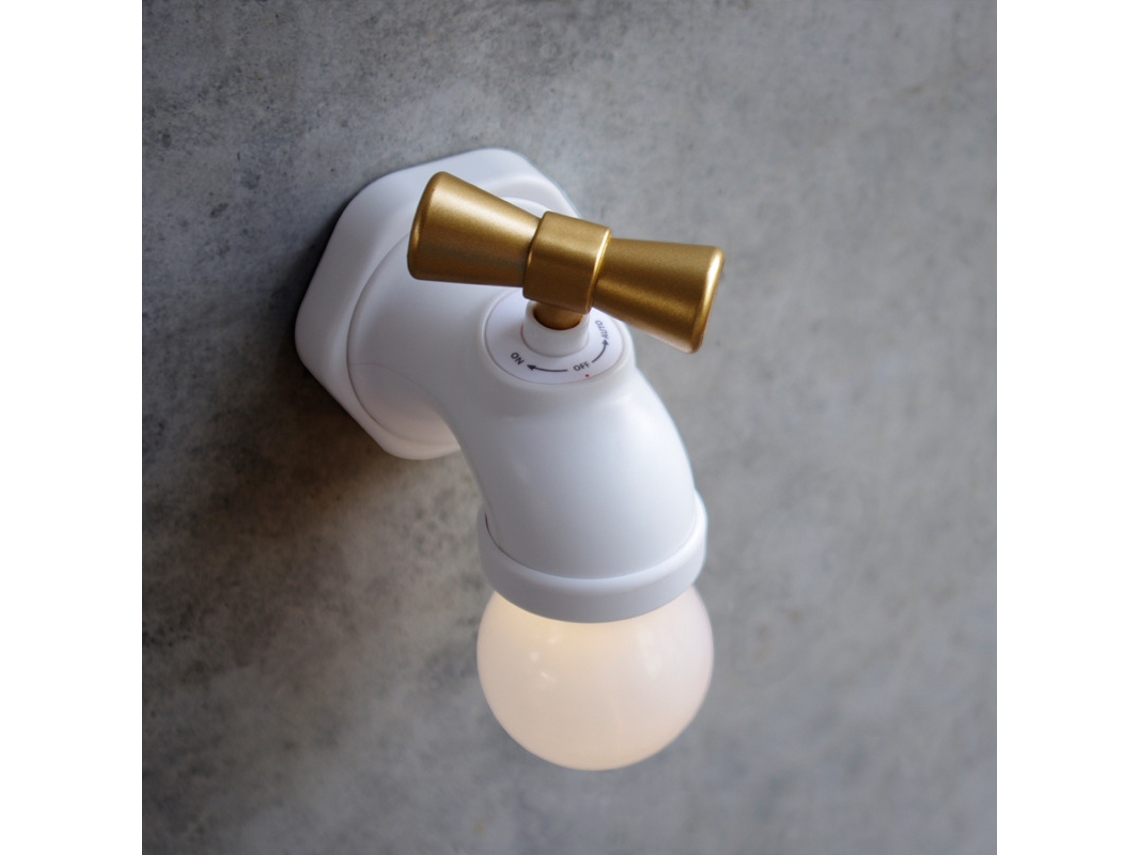 Nova Luminária Noturna Inteligente Compacta em Formato de Guindaste, Ativada por Voz e com Indução BRILVIBERA