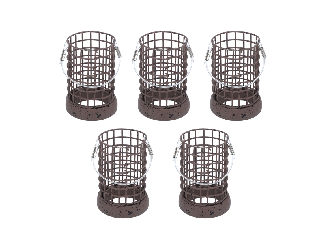 Cesta para Isca de Pesca Leve e Resistente 50g 5pcs