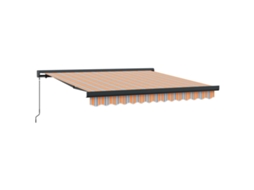 Conjunto 1 Toldo Retrátil Vidaxl Multicolorido Lona (350 X 250 Cm)