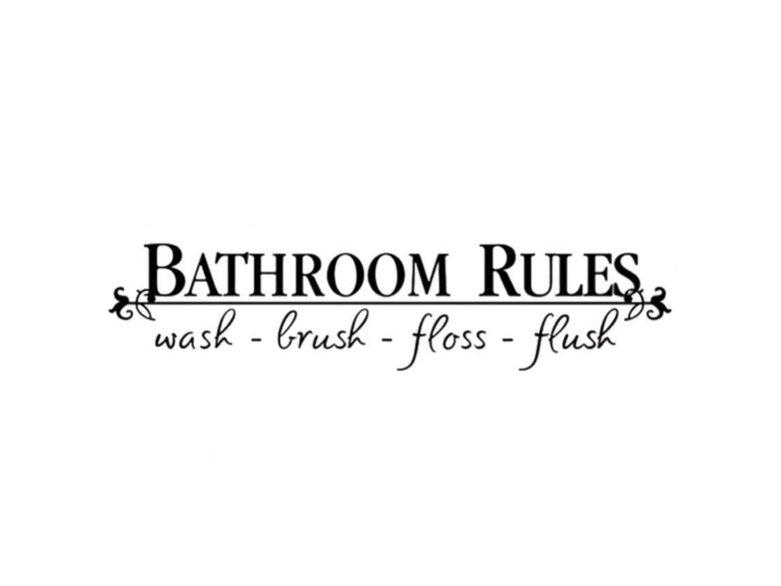 Adesivos De Parede Para Banheiro Laxiscreed – Regras Decorativas Para O Ambiente