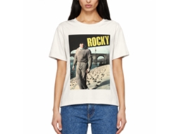 Rockinstone Rocky Movie Idk Solid Natural Adult T-shirt Size:xl