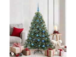 Vidaxl Árvore De Natal Artificial Com 150 Leds Verde 150 Cm Pe E Pvc