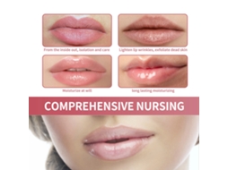 Óleo Hidratante Labial Para Reduzir Linhas Labiais