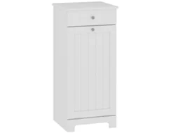 Móvel para Roupa Suja Mdf Cor Branco 40x38x90 cm Homcom