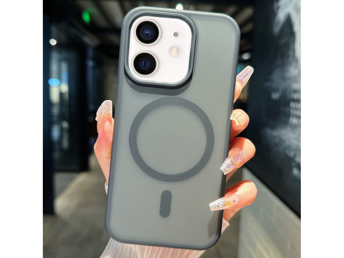 Capa Transparente Híbrida Para Iphone 11 - Tpu E Pc Com Magsafe - Preta