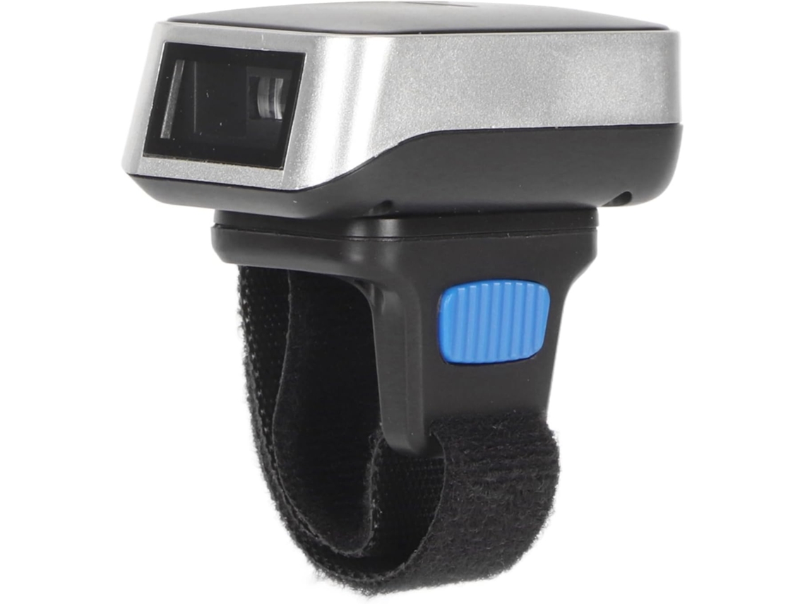 Leitor De Código De Barras De Anel 1d Portátil Bluetooth