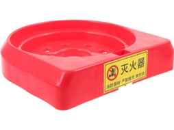 Base De Extintor De Incêndio Em Plástico Vermelho Para Carro, Suporte Resistente Para Extintor De Incêndio.