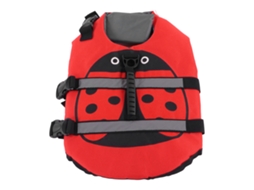 Dog Life Jacket Adjustable High Buoyancy Reflective For Medium Large Dogs