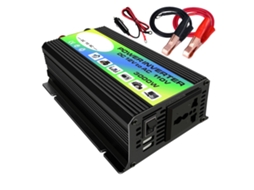 INVERTER de Onda Senoidal Modificada 3000w, Conversor CC 12v para AC 110v/220v, USB 2.1a, para Carro
