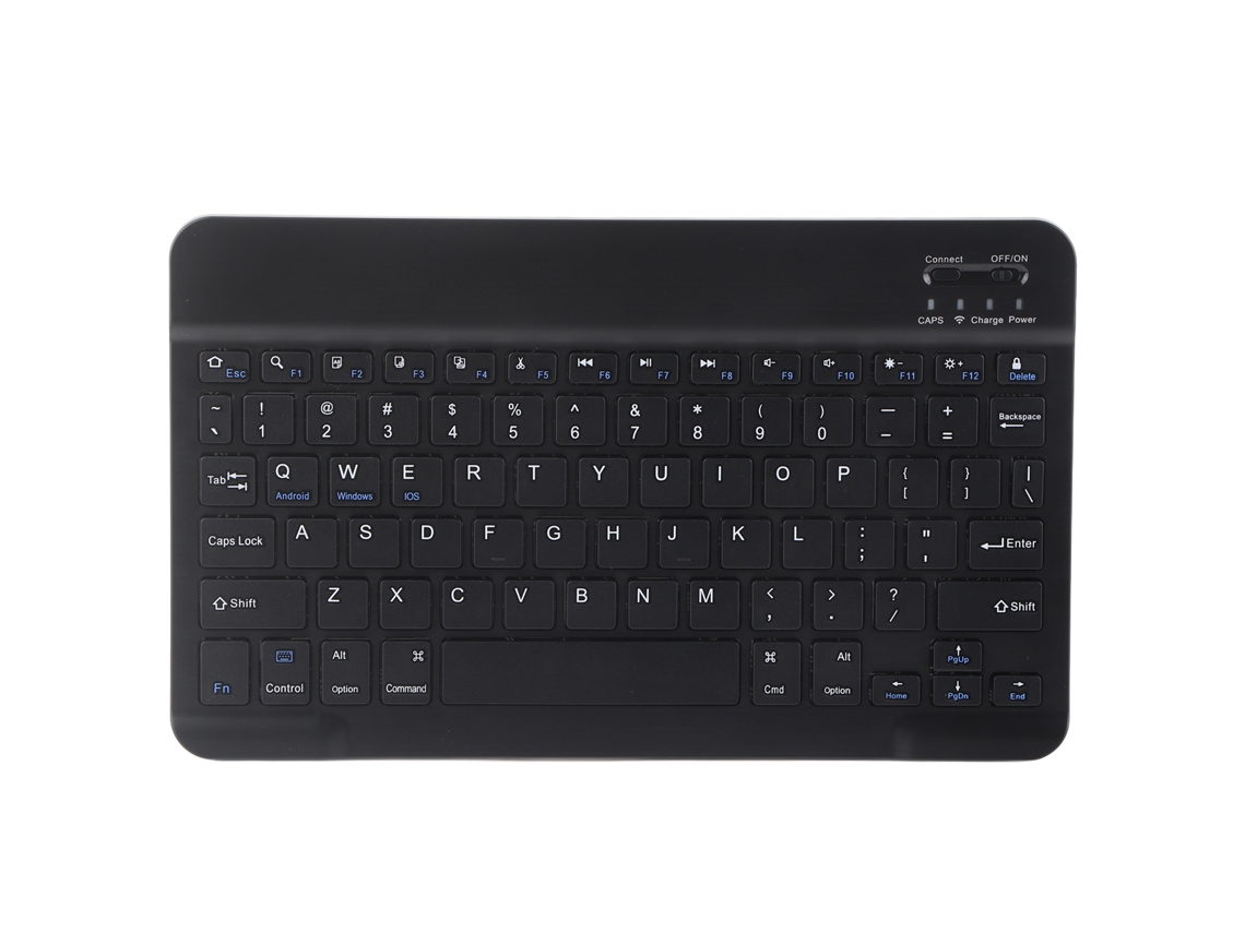 Teclado sem fio Bluetooth 10 polegadas leve ultrawide para Android, iOS, Windows | S/MARCA