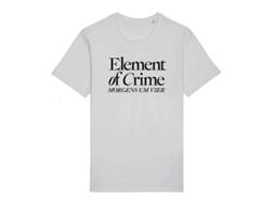 Element Of Crime Morgens um Vier T shirt Weiss Ohne Tour Dates Unisex Best Sellers Sizexxl ROCKINSTONE