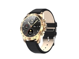 Smartwatch LW09 Monitor de Freqüência Cardíaca Impermeável Masculino Ip68 Fitness Preto