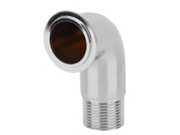 Válvula de Descarga de Cobre Durável G3/8 Acessório de Decoração para Vaso Sanitário