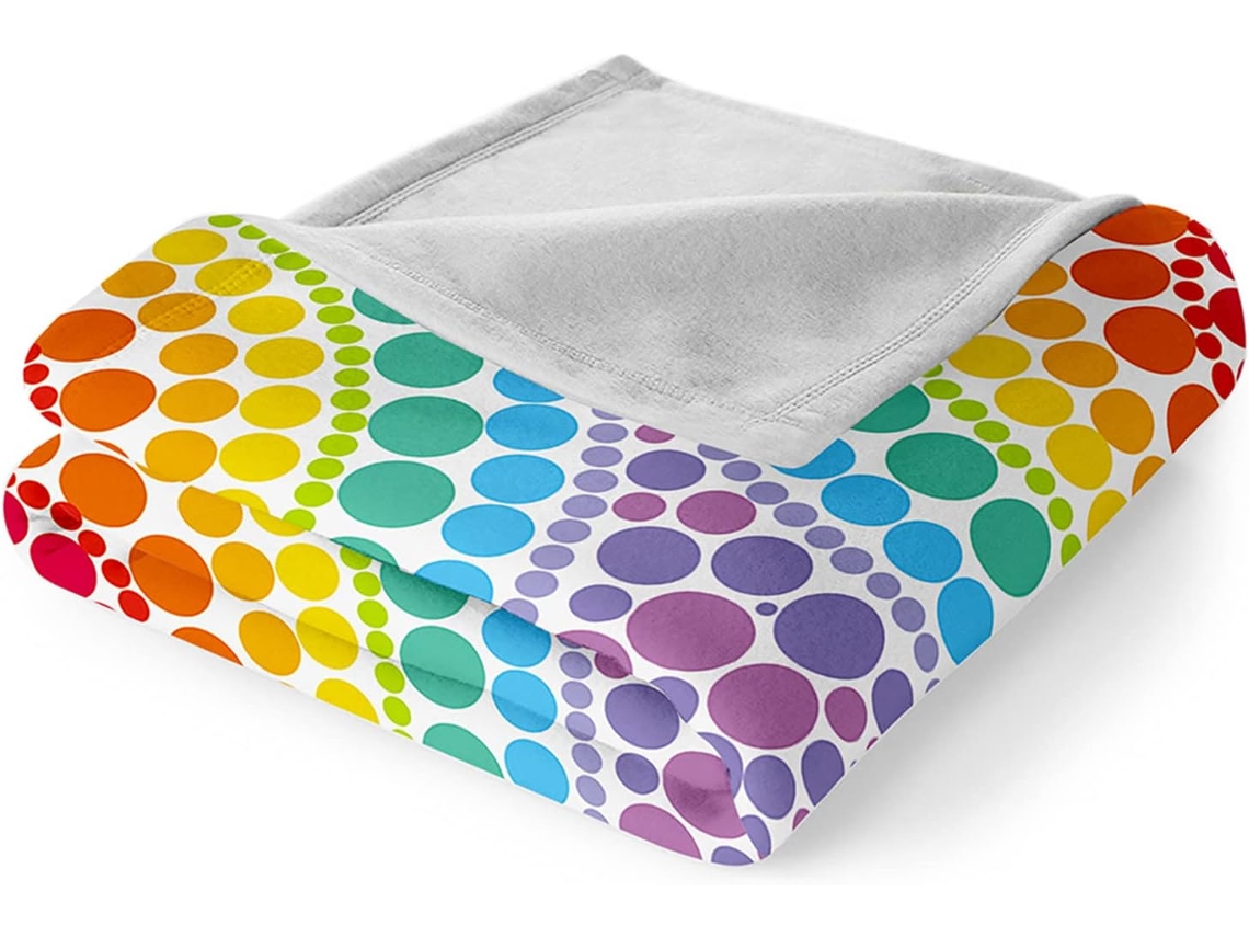 Manta de Flanela Xadrez Mandala Fansu Quente e Macia Microfibra para o Inverno Ideal Cama Ou Sofá Adequada Adu