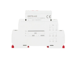 Relé de Tiempo de Riel Din Grt8 a2 Función Única Temporizador Industrial Control Automático (ac/dc12v 240v)