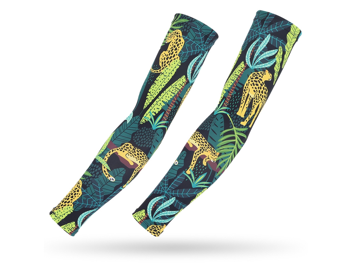 Mangas De Seda Gelada Yuysan Com Antiderrapante De Silicone Colorido, Ideais Para Ciclismo, Pesca E Desportos Ao Ar Livre.