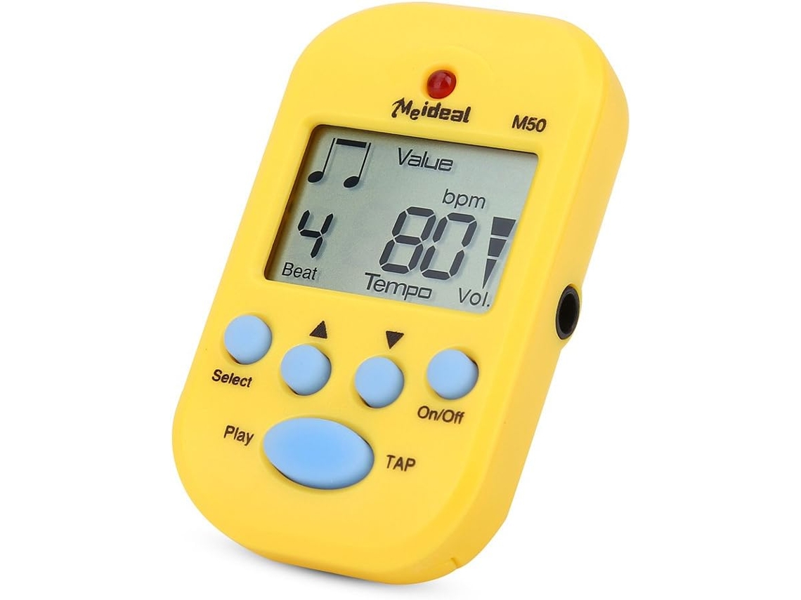 Mini Beat Tap Digital M50 Tempo Metonomy Para Músicos