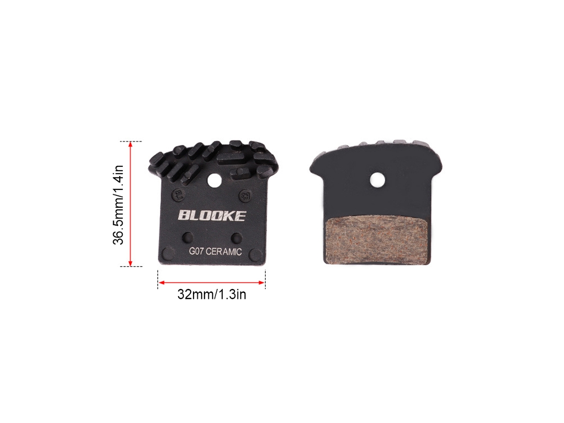 Pastilhas De Freio Para Bicicleta Mtb Shimano, Freios A Disco Hidráulico, Reposição Com Dissipação De Calor