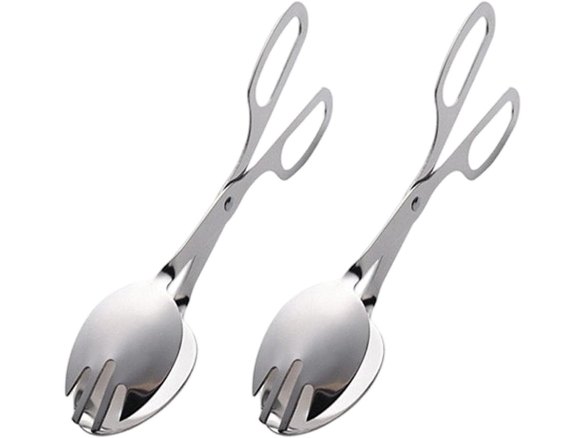 Pinça De Aço Inoxidável Para Churrasco, Ideal Para Grelhar Ao Ar Livre, Acampar, Cozinhar E Fazer Pão