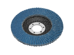 Roda De Esmerilar Laxiscreed Com Grão De Alumina Fundida E Zirconia, 4,5" Grau 60