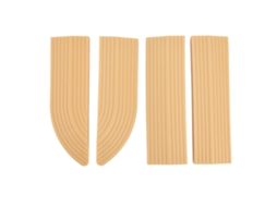 Protetor Limite Porta Universal LAXISCREED Bege 4pcs