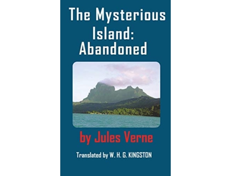 Livro The Mysterious Island Abandoned de Jules Verne (Inglês - Capa Dura)