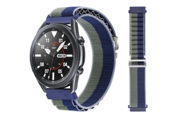 Bracelete Loop Alpine para Garmin fenix 6S Verde e Azul
