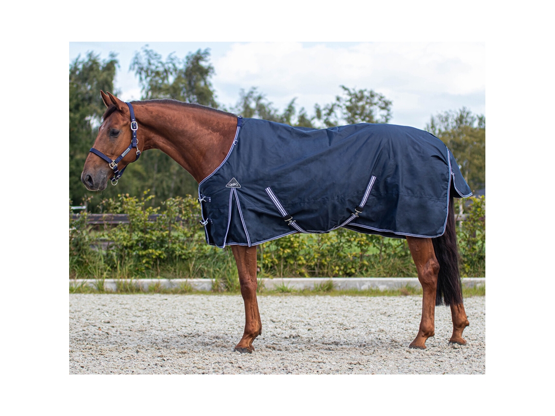 Manta de Lã para Cavalos QHP Luxury 105 cm
