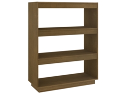 Book Cabinet, Book Cabinets Vidaxl Marrom Madeira De Pinho (n/a)