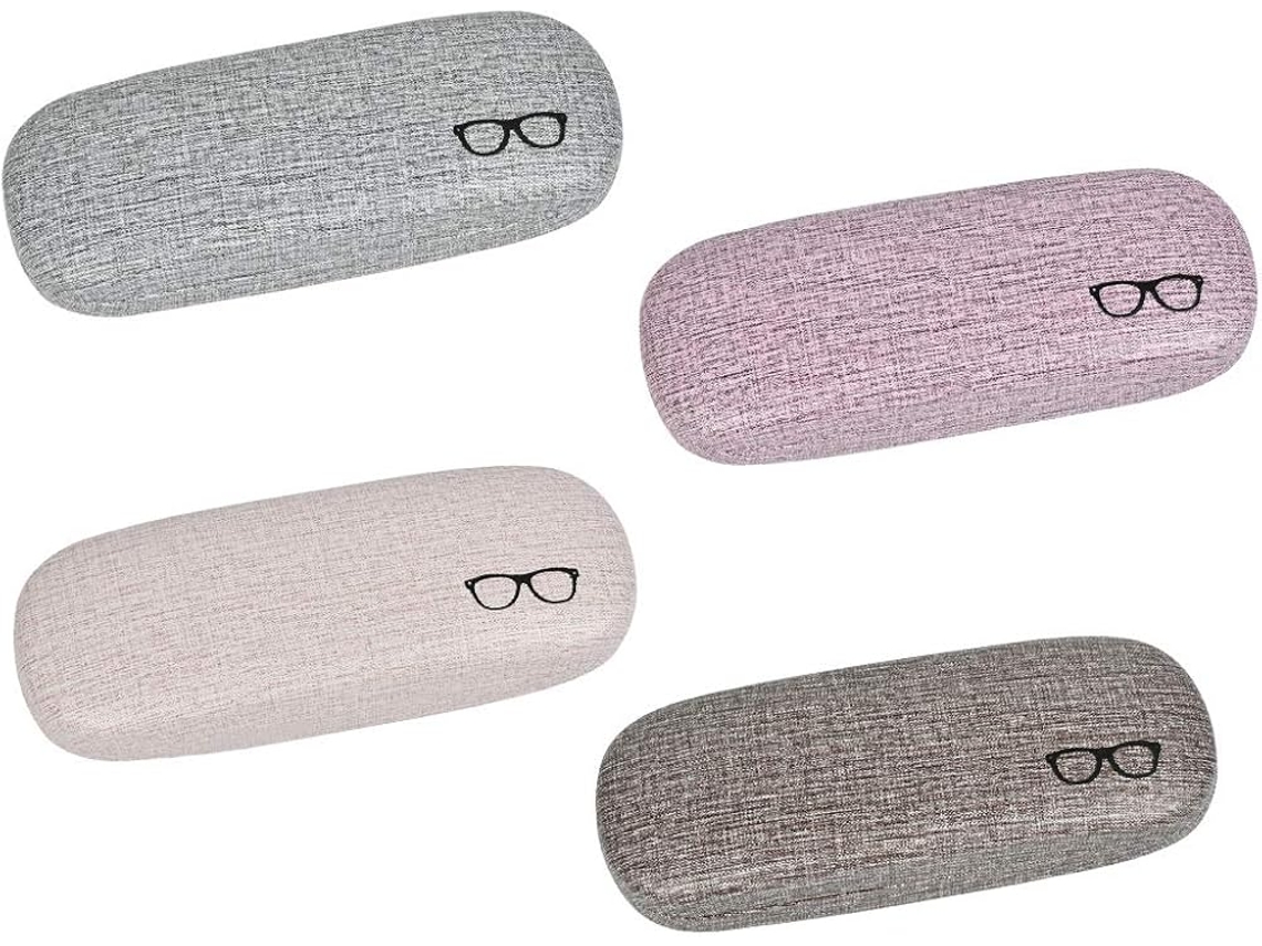 Conjunto de 4 Estojos para Óculos, Protetor com 4 Compartimentos AQUAFORGE