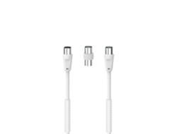 Cabo Coaxial HAMA Branco