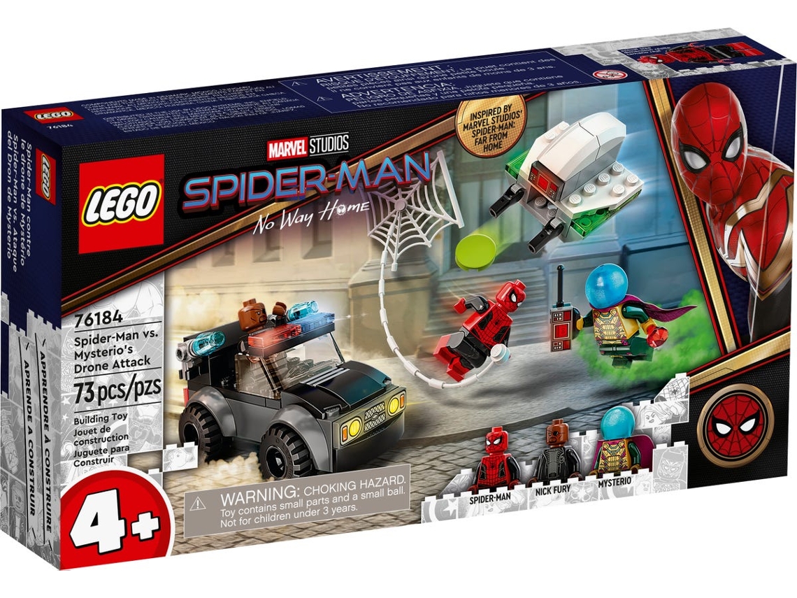 Spider Man Vs Ataque Do Drone Do Mysterio Lego