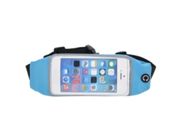 Lurelia Pochete Esportiva À Prova D'água Com Tela Sensível Ao Toque Para Celular, Cinto De Corrida Antirroubo (azul)