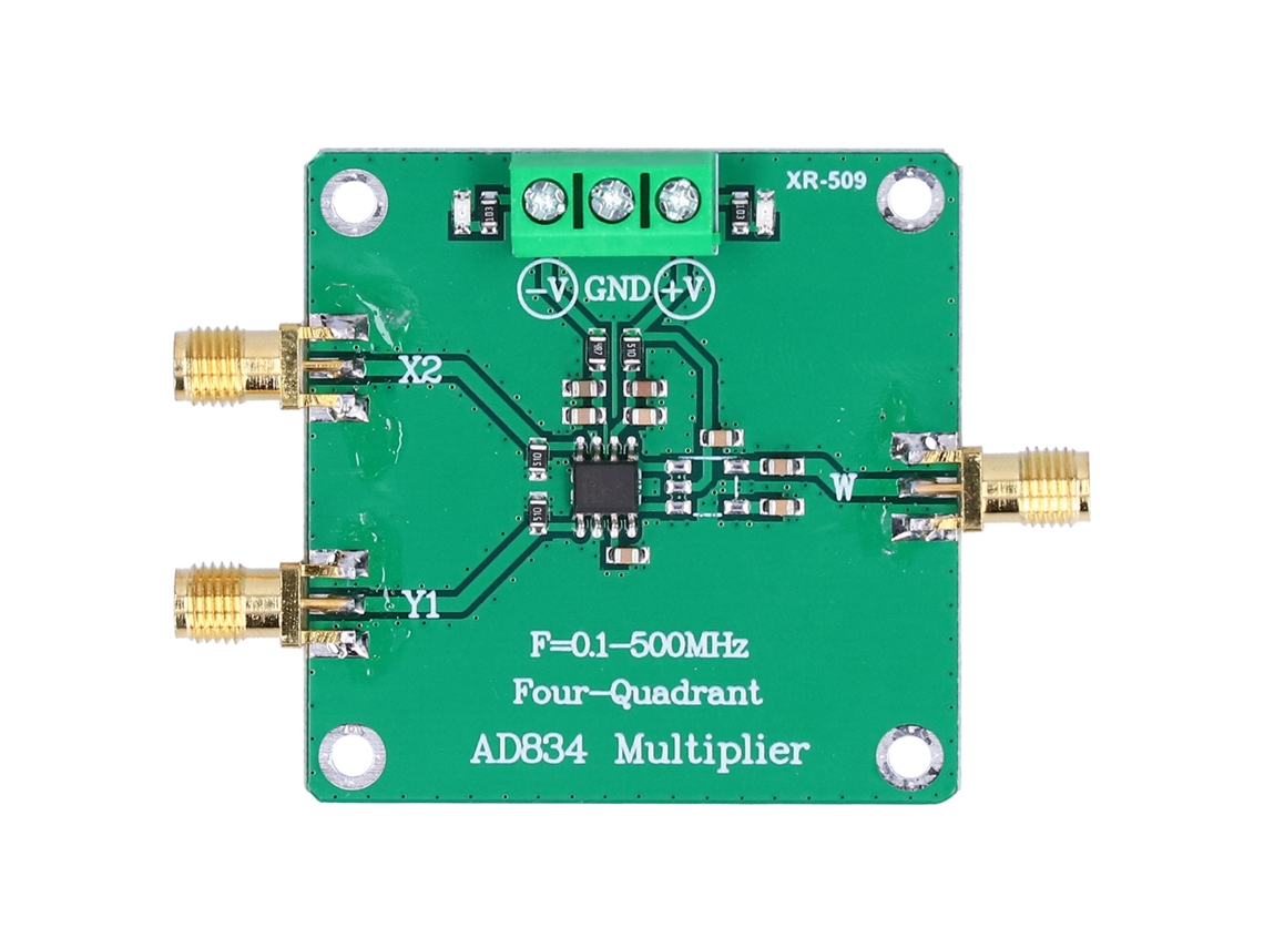 Módulo Misturador Rf Ad834 Multiplicador Analógico 4 Quadrantes 0.1 500mhz Peça Equipamento Teste Pcb