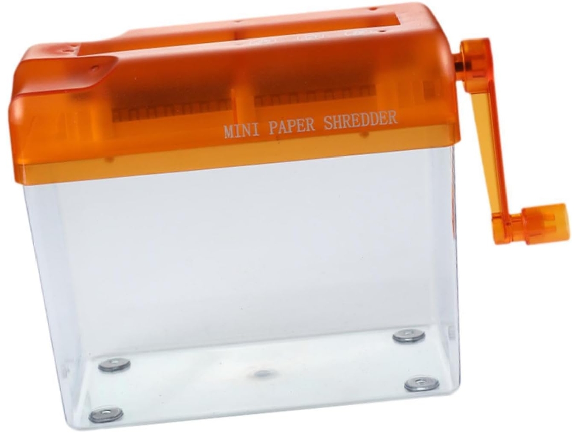 Destructeur De Documents Manuel Compact, Util Ideal Para La Maison Et Le Bureau. Déchiquetage