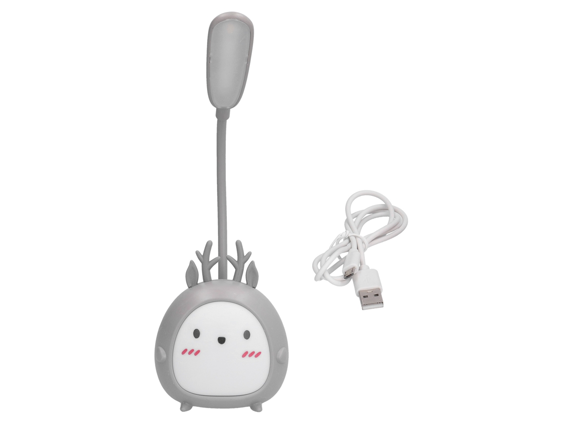Lâmpada de Mesa LED Animal com Carregamento USB Luz de Olho Proteção | S/MARCA