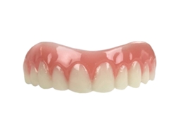Capinha Dentária de Silicone para Branqueamento Dental, Prótese Superior Simulada, Ajuste Confortável