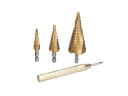 Laxiscreed Brocas De Aço Rápido Com Design Helicoidal E Punção Central Para Perfuração Precisa