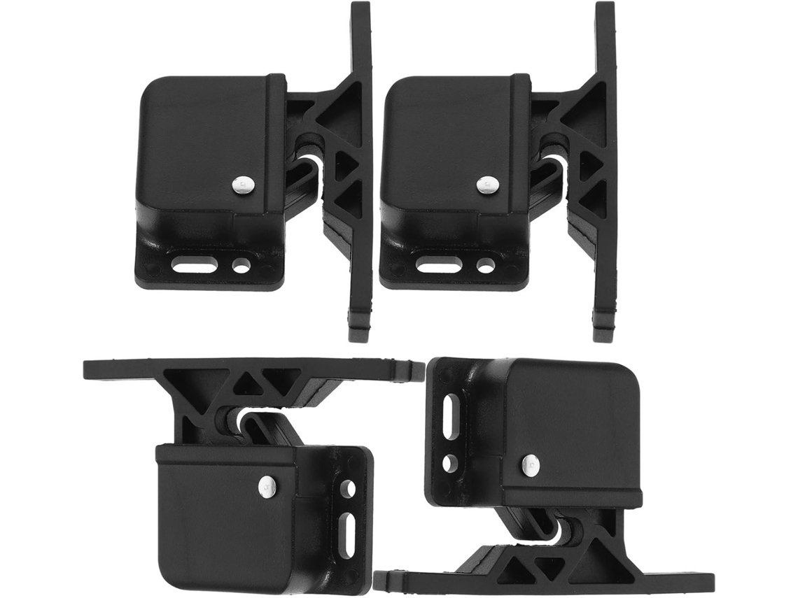 Conjunto De 4 Fechos Porta Alasum Para Rv, Armários E Gavetas, Em Material Abs, Com Instalação Rápida E Fácil