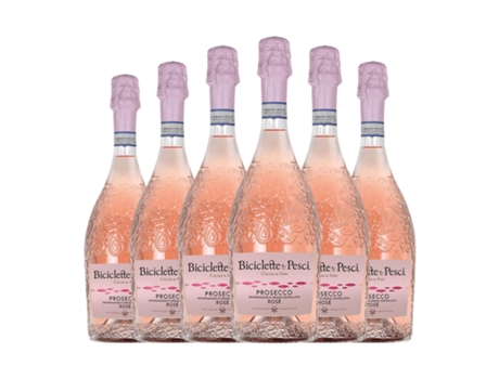 Espumante rosé FAMILY OWNED Bicicletas y Peces Rose Seco Prosecco (0.75 L - 6 Unidades)