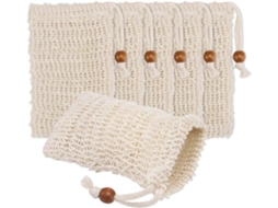 Conjunto de 40 Esponjas de Sisal com Cordão para Banho e Chuveiro SFUSHOS