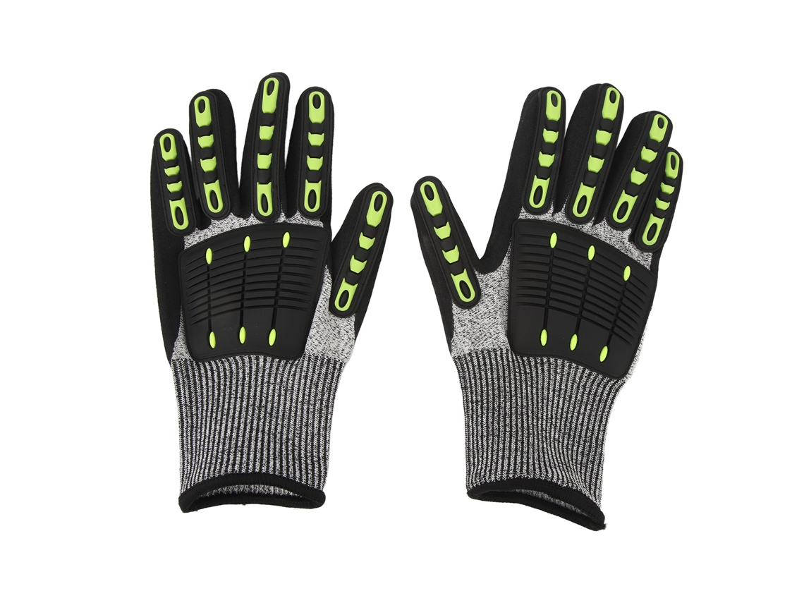 Vlrla-1 Par De Luvas De Ciclismo Outdoor Para Homem E Mulher Com Manoplas De Proteção Anticorte Tpr, Impacto Suave E Transpiráveis