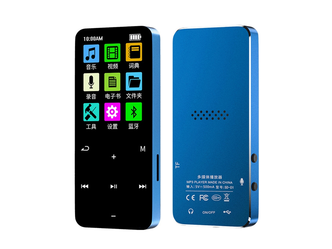 Reprodutor Mp3 Bluetooth 5.2 LAXISCREED Portátil