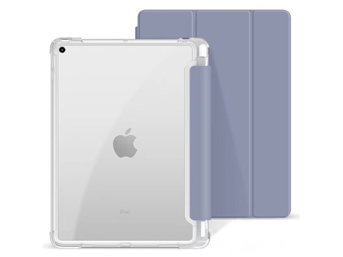 Capa PANOONA para Ipad 2022 10.9 polegadas com suporte caneta e Tampa Transparente Roxo | PANOONA