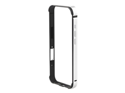 Capa Protetora De Alumínio E Silicone Skalo Para Iphone 17 Coteci - Prata