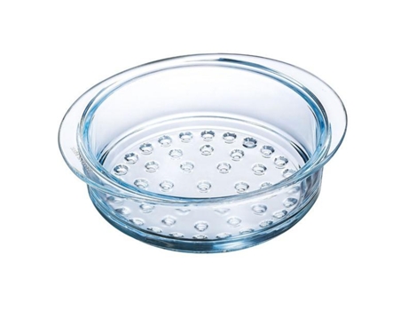 Travessa para o Forno  Steam&Care Transparente Vidro - Ø 20 cm