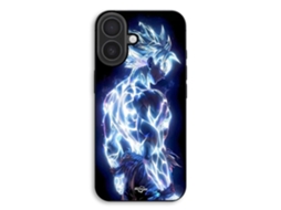 Capa Para Iphone 17 Dragon Ball Z Goku Instinto Superior Brilhante