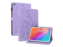 Capa de couro com relevo Lily Webake para tablet