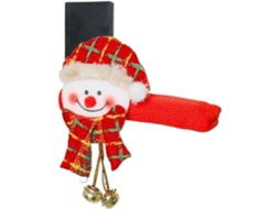 Capa Para Maçaneta De Porta Com Tema Natalino, Incluindo Papai Noel, Alce, Boneco De Neve E Urso, Em Luvas Para