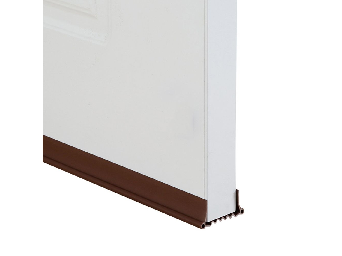 Lurelia Corta-vento Inferior Para Porta Pvc 96 Cm 2 Cm 5,5 Cm Branco Parte Inferior Redução De Ruído Anti-insetos
